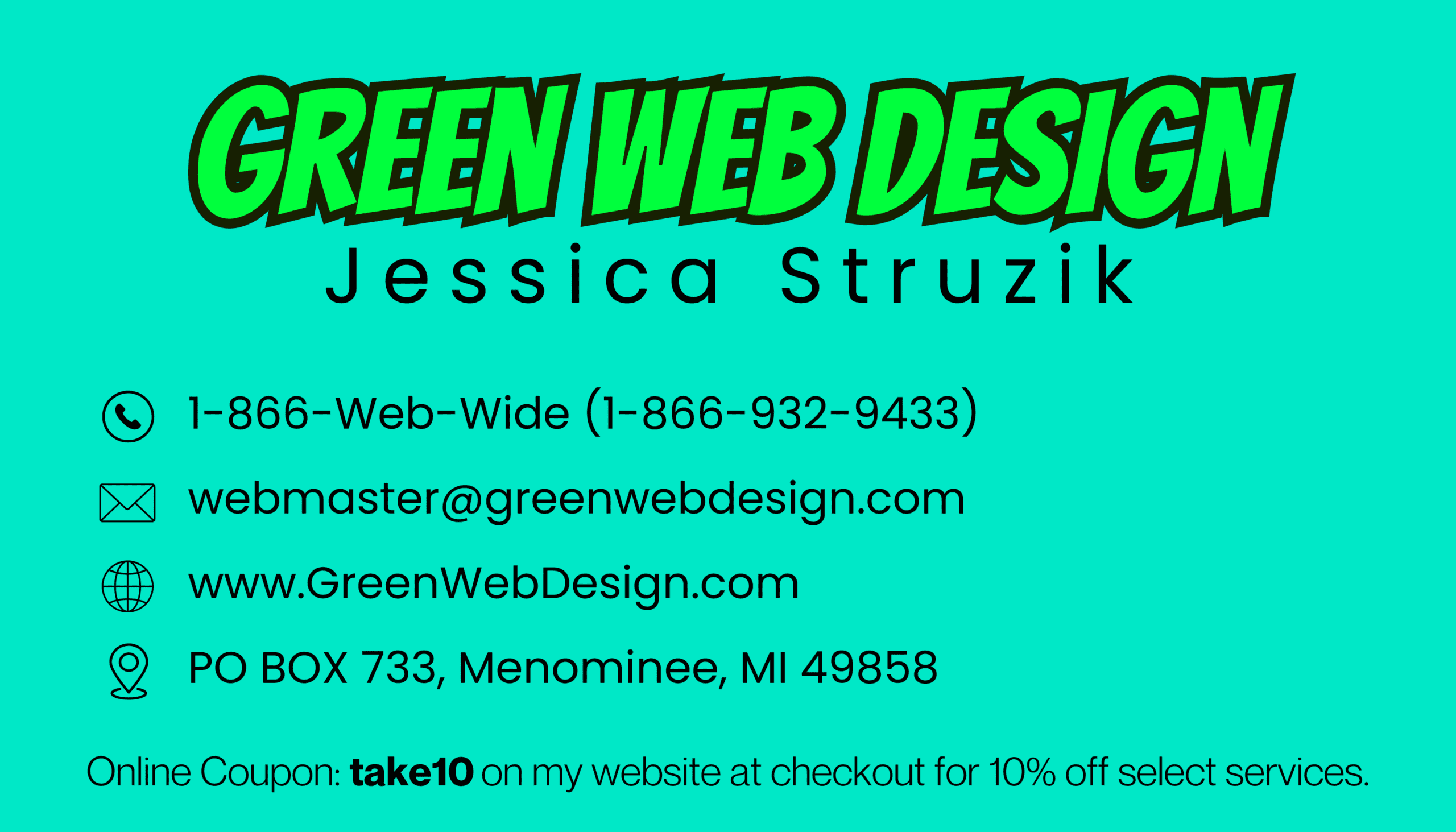 Green Web Design offers Website Design, Hosting, Domains, Logos, Branding, SEO, Marketing, and more. Established in 1995.