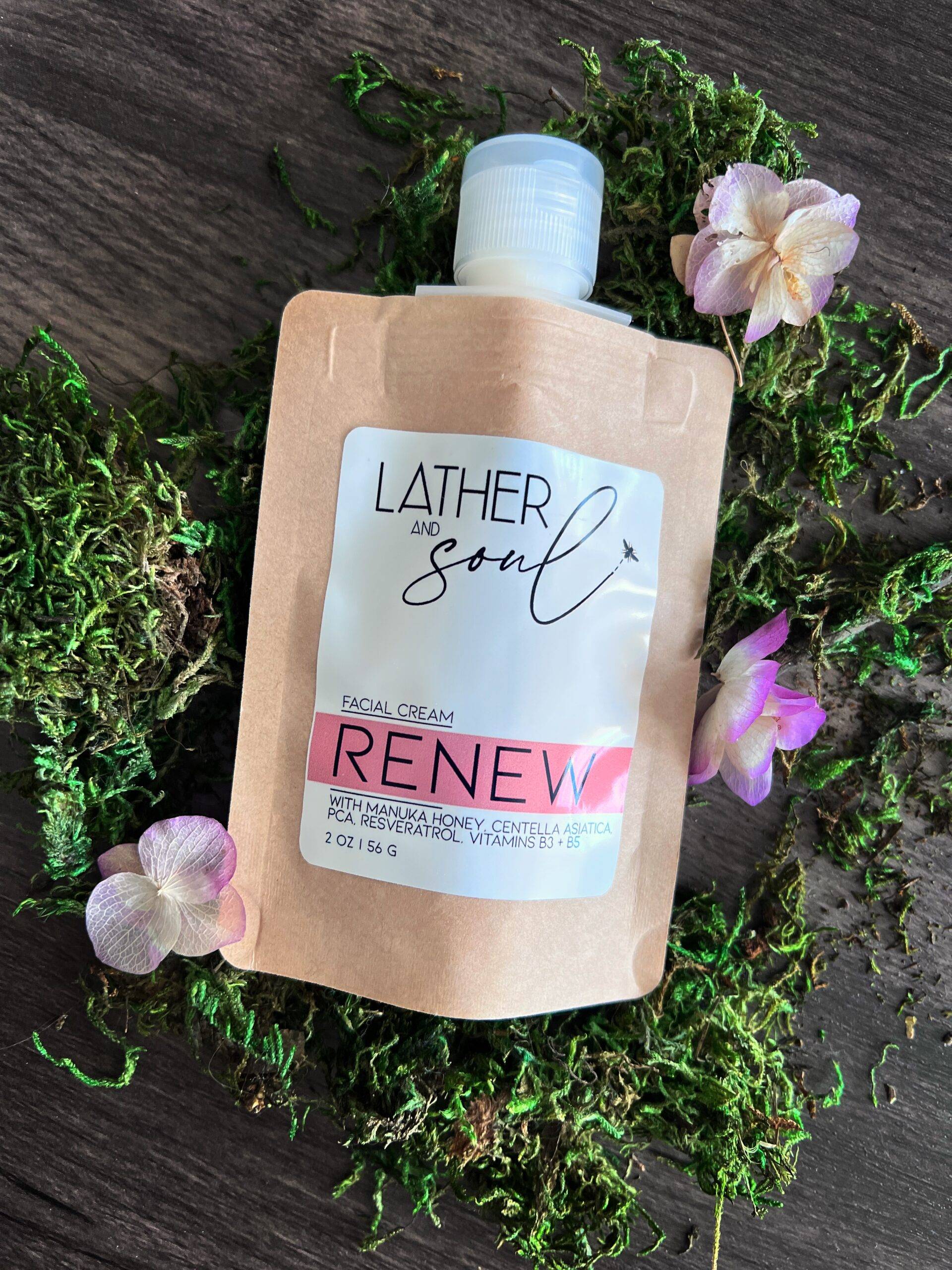 Renew Facial Cream from Lather and Soul