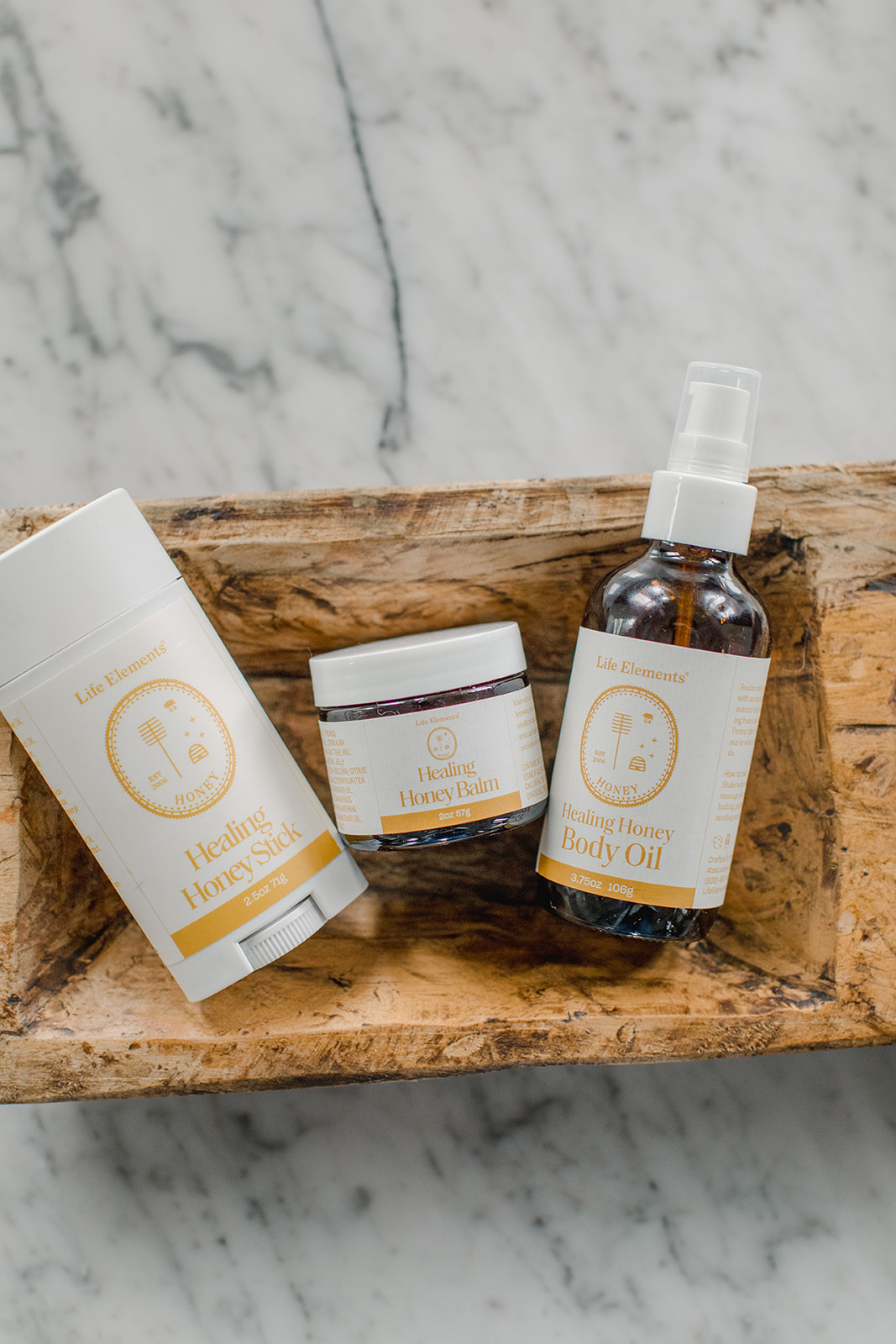 Healing Honey Balms and Body Oil