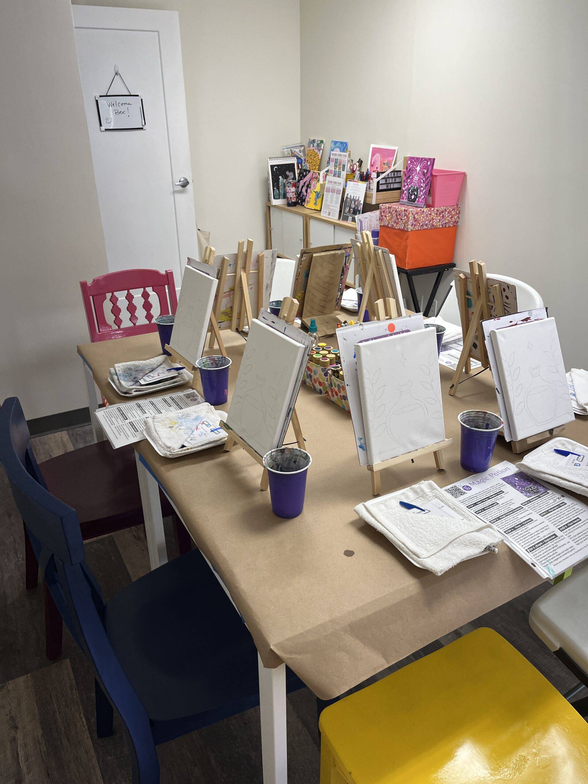 Painting Friends Art Studio - pre grand opening